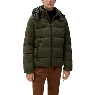 Abbildung von s.Oliver MIT Kapuze Winterjacke, Herren, Größe: XL, Khaki oliv