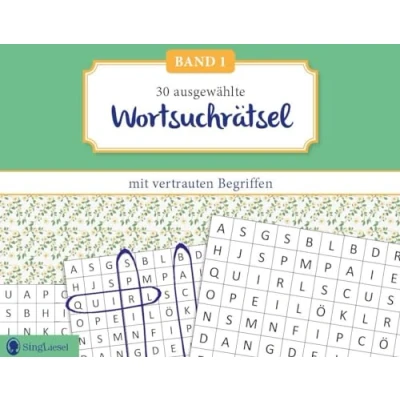Abbildung von Wortsuchrätsel für Senioren mit vertrauten Begriffen. Rätselspaß, Beschäftigung und Gedächtnistraining Senioren. Auch Demenz. Großdruck: ... Wortsuchrätsel, Sudoku, u.v.m.)