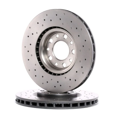 Abbildung von BREMBO XTRA LINE 09.9363.2X Bremsscheibe 305 28 5 gelocht/innenbel. beschichtet hochgekohlt ALFA ROMEO: 159 Limousine, Giulietta Schrägheck, Brera