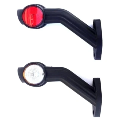 Abbildung von MelTruck® 2x LED Umrissleuchte Begrenzungsleuchte 3 Funktionen E9 Anhänger Wohnwagen LKW