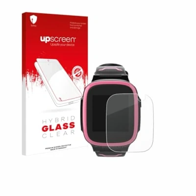 Abbildung von upscreen Schutzglas für Xplora X5 Play Schutzfolie, Glas Folie [Klar, 9H Panzerschutz, Anti Fingerprint]