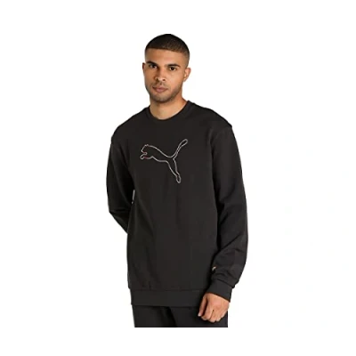 Abbildung von PUMA Herren Better Crew FL Sweat, Schwarz (Phantom Black), L