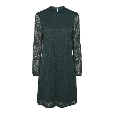 Abbildung von Pieces Pcolline Cocktailkleid/festliches Kleid, Damen, Größe: Small, Trekking green