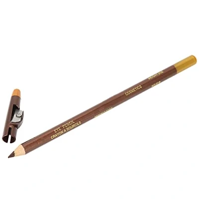 Abbildung von Bartstift, Professioneller Füller für Bartstifte, Bartformer &amp; Männer, Grooming Kit Tracing Tool Styling und Kanten(Hellbraun)