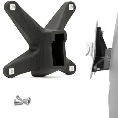 Abbildung von 3IDEE VESA Adapter, Mount kompatibel mit HP All in One PC (ProOne 440 G9, 24 f0006ng) Halterung 75x75mm Adapter für Monitore ohne Anschluss