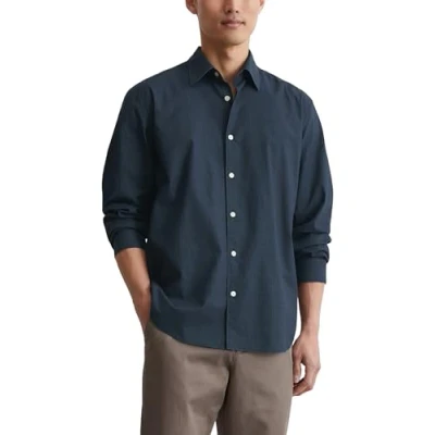 Abbildung von Marc O&#039;Polo Regular Hemd, Herren, Größe: Large, Multi dark navy