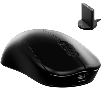 Abbildung von BenQ Zowie U2 Wireless Gaming Maus für Esports, verbesserter Empfänger, 60g leicht, 3200 DPI Sensor, 5 Tasten, 70 Std. Akkulaufzeit