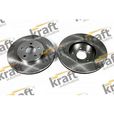 Abbildung von KRAFT 6042590 Bremsscheibe 286, 286,0 11,9 5 voll BMW: 3 Limousine, Cabrio, Coupe