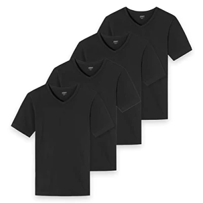Abbildung von Uncover by Schiesser Unterhemd/Shirt Kurzarm 4er Pack (S Schwarz)