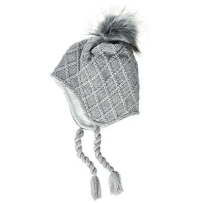 Abbildung von Sterntaler Baby Mädchen Strickmütze Strickmütze, Silber mel., 49