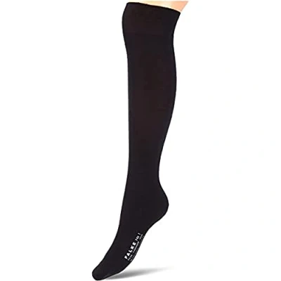 Abbildung von FALKE Damen No. 1 Finest W KH Kaschmir lang einfarbig Paar Kniestrümpfe, Grau (Light Grey Melange 3390), 41 42