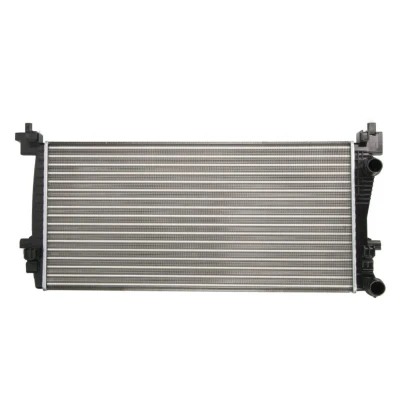 Abbildung von THERMOTEC D7W072TT Kühler, Motorkühlung Aluminium 650 322 23 Schaltgetriebe Kühlrippen mechanisch gefügt VOLKSWAGEN: Golf 7 Schrägheck