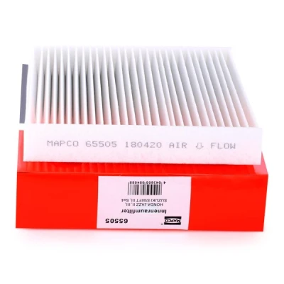 Abbildung von MAPCO 65505 Innenraumfilter Pollenfilter 184 179 30 Papier SUZUKI: SWIFT 4, 3, DAIHATSU: Cuore 7, HONDA: Jazz 2 Schrägheck