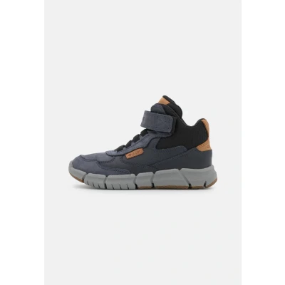 Abbildung von Geox Flexyper BOY Schnürstiefelette für Kinder, Größe: 31, Navy Schuhe