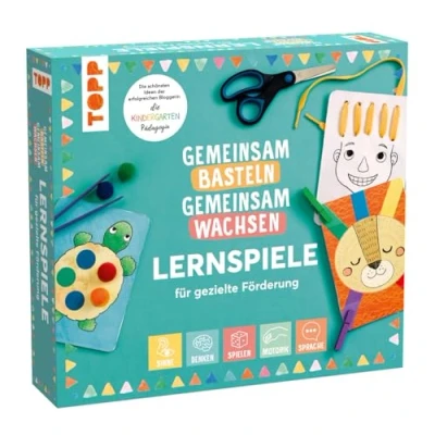 Abbildung von Topp Kreativset gemeinsam basteln, wachsen Lernspiel B, (58 tlg), 58 Teile