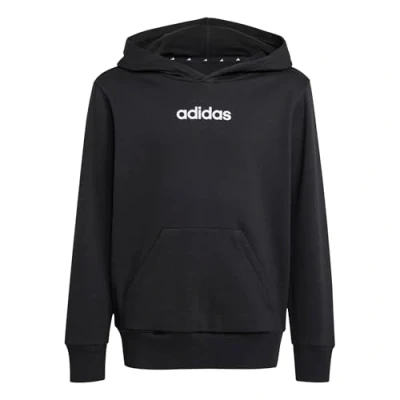 Abbildung von adidas Unisex Kinder Essentials Hoodie, Black/White, 7 8 Years