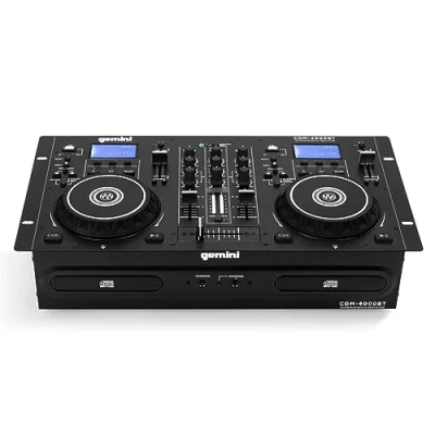 Abbildung von Gemini CDM4000BT DJ Doppel CD Player mit Bluetooth und USB