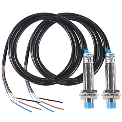 Abbildung von 2Pcs 3D Drucker Induktiver Näherungssensor Schalter LJ12A3 4 Z/BX 5V 300mA Erkennung NPN NO DC 6 36V 4mm Schließer Näherungsschalter Erkennungsabstand 3 Draht