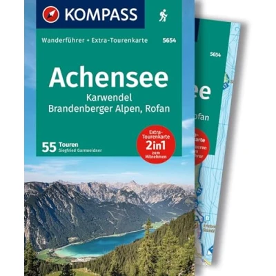 Abbildung von KOMPASS Wanderführer Achensee, Karwendel, Brandenberger Alpen, Rofan, 55 Touren mit Extra Tourenkarte: GPS Daten zum Download