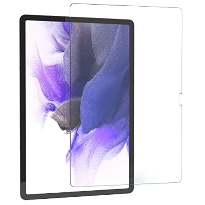 Abbildung von EAZY CASE Displayschutzfolie kompatibel mit Samsung Galaxy Tab S7 FE 2021 Displayschutz Glas 12,4 Zoll Glasfolie 9H Härte 0,3mm dünne Tabletschutzfolie Tablet Schutzglas Folie Transparent Ultra Klar