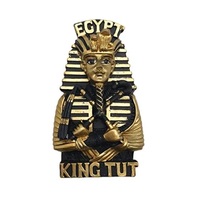 Abbildung von 3D Kühlschrankmagnet, Motiv: Ägypten, Pharao, Tutankhamun, Touristen Souvenirs, Kunstharz, magnetische Aufkleber, Heim und Küchendekoration aus China