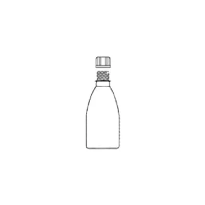 Abbildung von Kautex PE Enghalsflasche mit Verschluss, 1000mL Kapazität