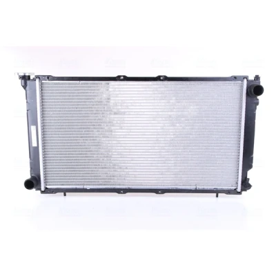 Abbildung von NISSENS 64087 Kühler, Motorkühlung Aluminium 670 358 17 Kühlrippen gelötet