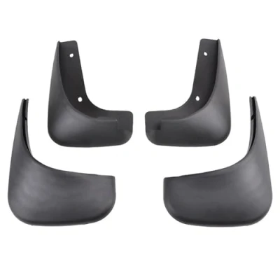 Abbildung von Auto Schmutzfänger, kompatibel mit Volkswagen Touran Caddy 2004 2005 2006 2007 2008 2009 2010 vorne hinten Schmutzfänger Spritzschutz Kotflügel