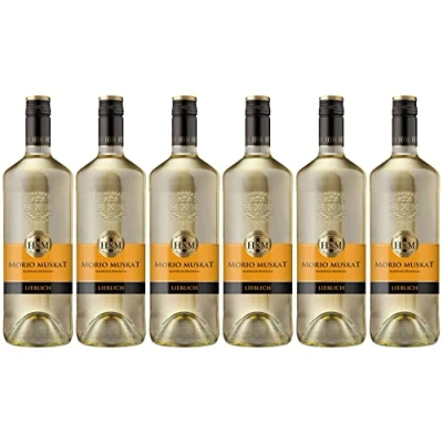 Abbildung von HXM Weißwein Morio Muskat Lieblich Qualitätswein Rheinhessen (6 x 1 l)