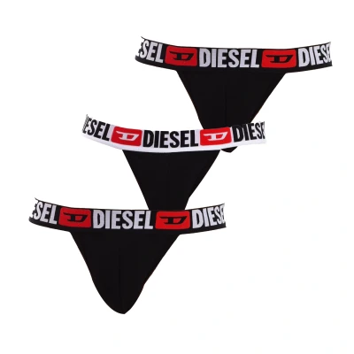 Abbildung von Diesel Jocky 3 PACK Slip, Herren, Größe: Large, Black