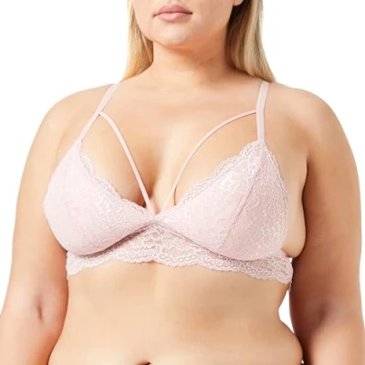 Abbildung von DeFacto Damen Sport BHS Bequeme Sportbhs für mit Push up Effekt, BH ohne Bügel, Bustier Stilvoll und Unterstützend Triangle
