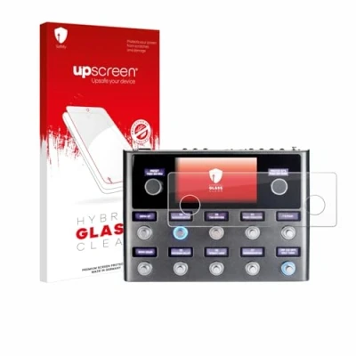 Abbildung von upscreen Schutzglas für Fender Tone Master Pro Schutzfolie, Glas Folie [Klar, 9H Panzerschutz, Anti Fingerprint]