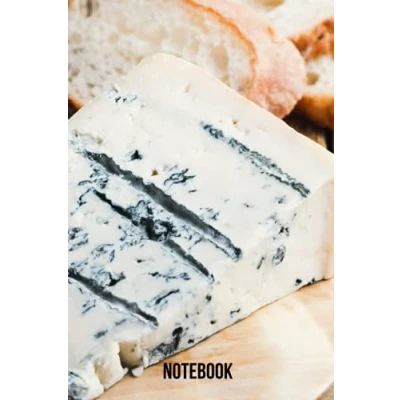 Abbildung von Gorgonzola Notebook: blank lined composition journal notebook 100 pages