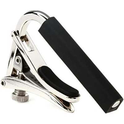 Abbildung von SHUBB C2 Standard, Kapodaster für Gitarre mit Nylonsaiten, Silber
