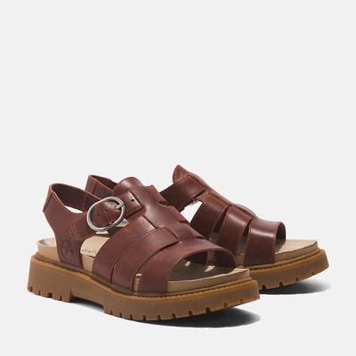 Abbildung von Timberland Clairemont WAY Plateausandalette, Damen, Größe: 37.5, Dark red Schuhe