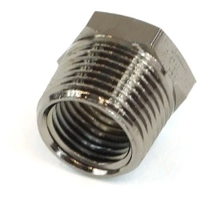 Abbildung von Reduziernippel G1/4 auf G3/8 AG black nickel