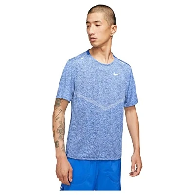 Abbildung von Nike Performance RISE Sport Tshirt, Herren, Größe: XL, Blau