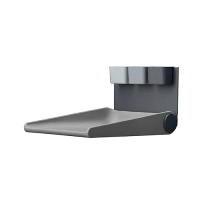 Abbildung von Leander Wally Wandmontierter Wickeltisch, Dusty Grey