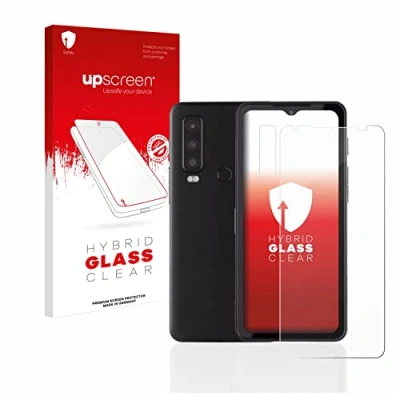 Abbildung von upscreen Schutzglas für Caterpillar Cat S75 (Display+Kamera) Schutzfolie, Glas Folie [Klar, 9H Panzerschutz, Anti Fingerprint]