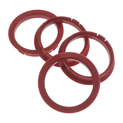 Abbildung von 4X Zentrierringe 72,5 x 64,1 mm Rot Felgen Ringe Made in Germany