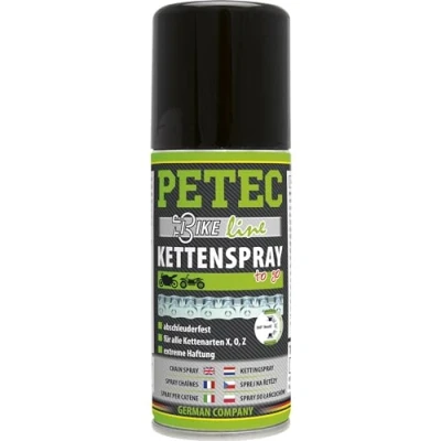 Abbildung von PETEC 70510 Kettenspray gelb transparent 100 Spraydose Langzeitschutz, kriechfähig, Salzwasserbeständig, silikonfrei