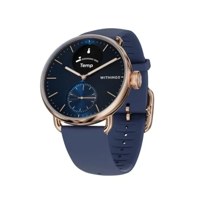 Abbildung von Withings Quarzuhr HWA10 model 6 All In ScanWatch 2 rosé gol