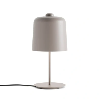 Abbildung von Luceplan Zile Tischlampe taubengrau, Höhe 42 cm