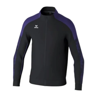 Abbildung von Erima Unisex EVO STAR Trainings jacke (1032418), schwarz/ultra violet, S