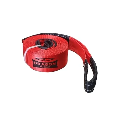 Abbildung von Dragon Winch Baumgurt 9m 8t Länge Breite 7,5cm maximale Last 17.500 lbs (8.000 kg) Geeignet für 4x4 Fahrzeuge und Abschleppwagen langlebig, sicher, vielseitig