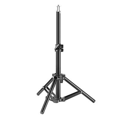 Abbildung von NEEWER Mini Aluminium Fotografie Hintergrund Beleuchtung Stand (50cm/20Zoll) für Reflektor/Softbox/Beleuchtung/Sonnenschirme
