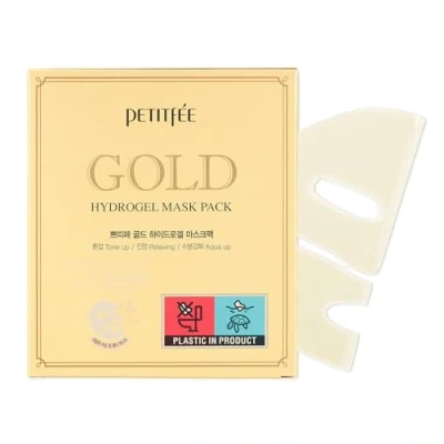 Abbildung von PETITFEE GOLD Hydrogel Mask Pack, 5pcs