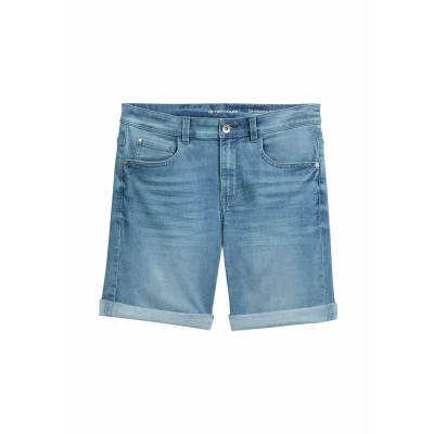 Abbildung von TOM Tailor Alexa SLIM Bermuda Jeans Shorts, Damen, Größe: 26, Light stone wash denim