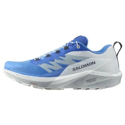 Abbildung von Salomon Sense RIDE 5 Laufschuh Trail, Herren, Größe: 41 1/3, Ibiza blue/lapis blue/white Schuhe