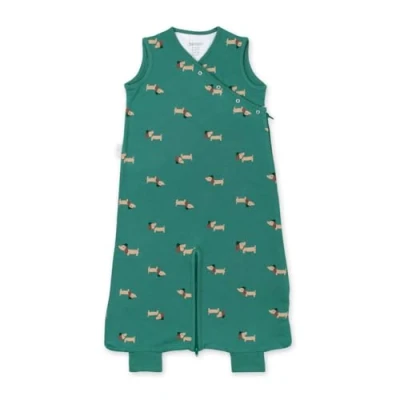 Abbildung von BEMINI Schlafsack Jersey tog 0.5 Print wouff Spinach